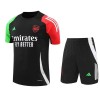 Maglia ufficiale Arsenal Pre-Match 2024-25 Nera per Bambino